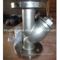 150lb de acero inoxidable de brida termina Y-Strainer RF